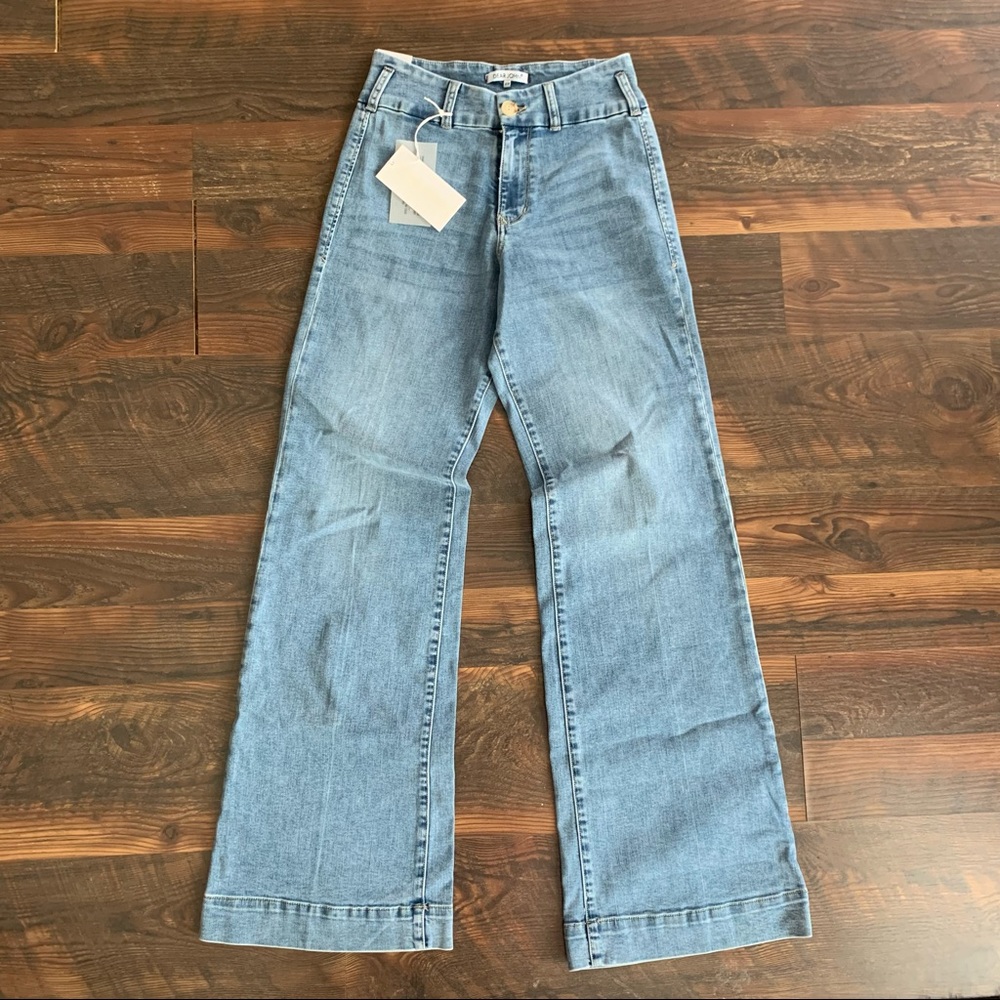 NWT Dear John Farrah Super Flare High Rise Jeans